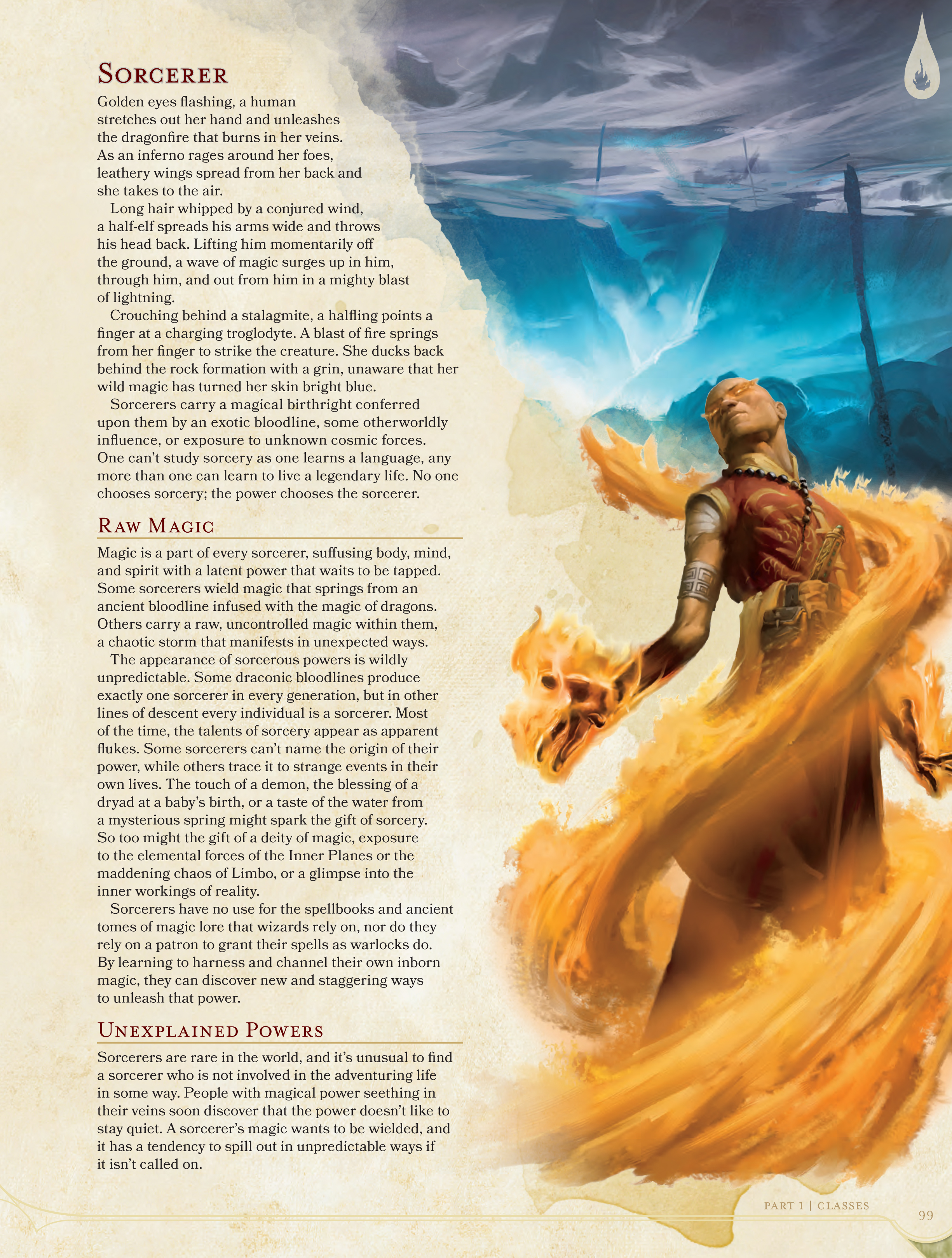 RPG – 5E: Players Handbook ToC & Sorcerer Pages! – Talking Nerdy